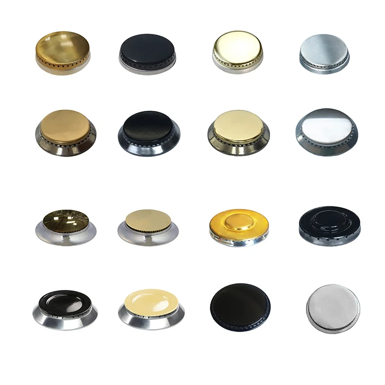 Custom Cast Iron Brass Stainless Steel Gas Cooker Stove Spare Parts Hob Burner Cap