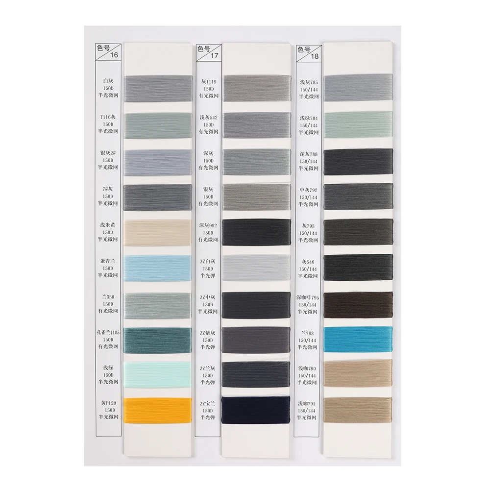 
Factory direct supplier endonezya dope iplik polyester dty 