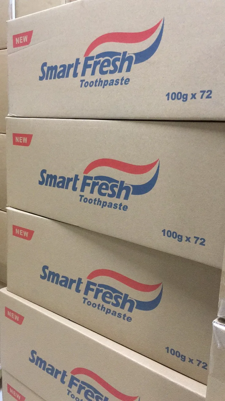  Зубная паста Smartfresh для удаления пятен и отбеливания полости