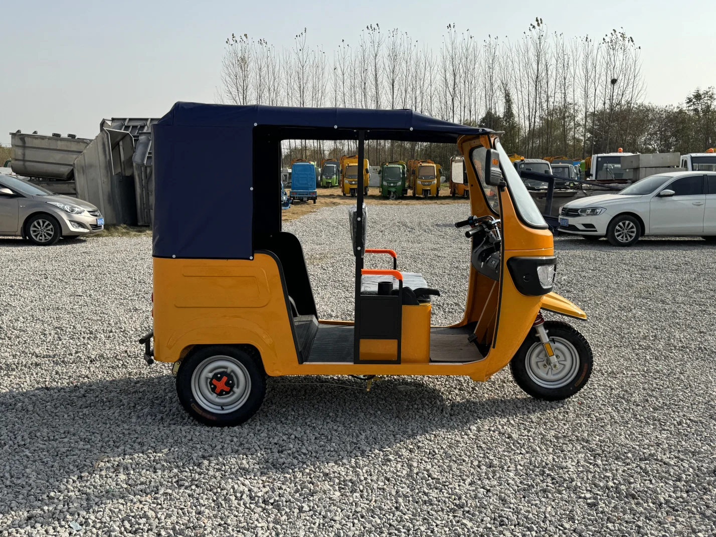 ZK3WY  Big Power 3 Wheel Electric Bike Adults Other Tricycles 4 Bay 5 Feet e Rickshaw Loader For Passenger