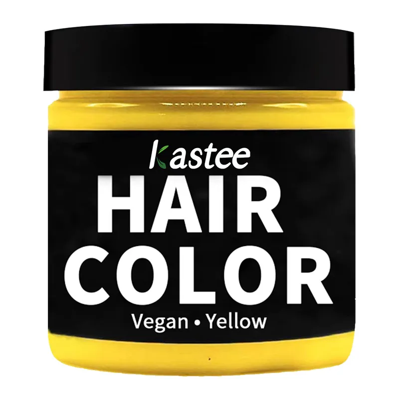 150g High Quality Semi-Permanent Yellow Hair Color Dye  Hairstyle Color cream