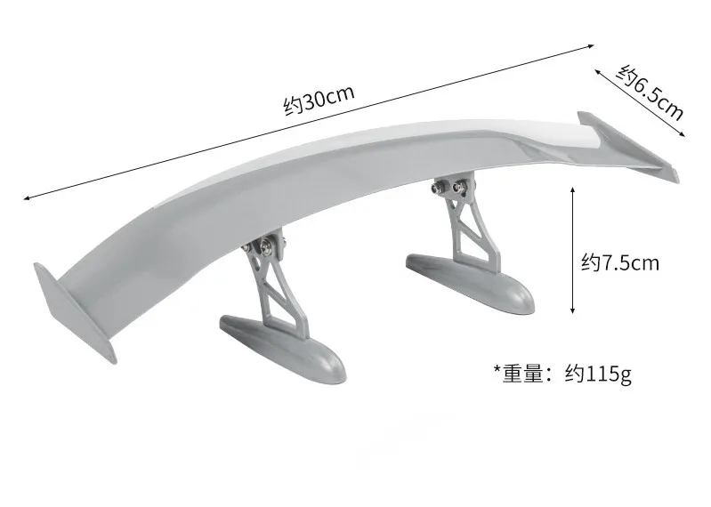 Spoiler Wing Car Trunk ABS Material Rear Lip Tail Fin FOR NEW Suzuki Swift