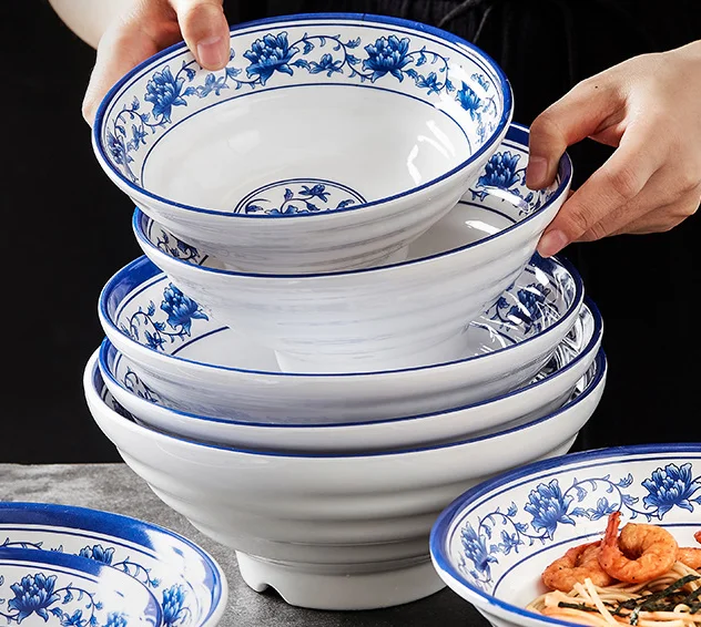 cheap price Factory wholesale ramen bowl melamine rice bowl