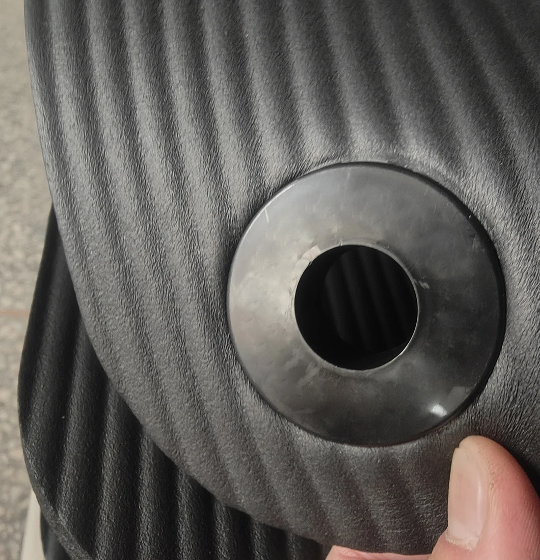 SMARTFIT Whole NBR Yoga Mat With Hanging Holes Anti-Tear Exercise Non-Slip Fitness Yoga Mat