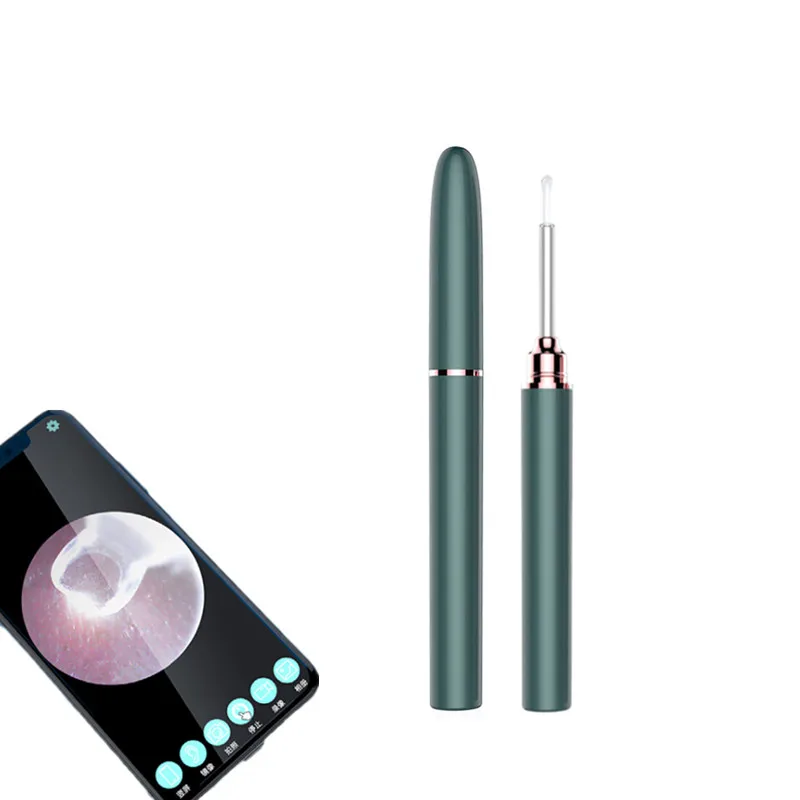 2021 Amazon hot sell Ear wax remover Clean the otoscope Visual ear spoon Connect the endoscope wirelessly