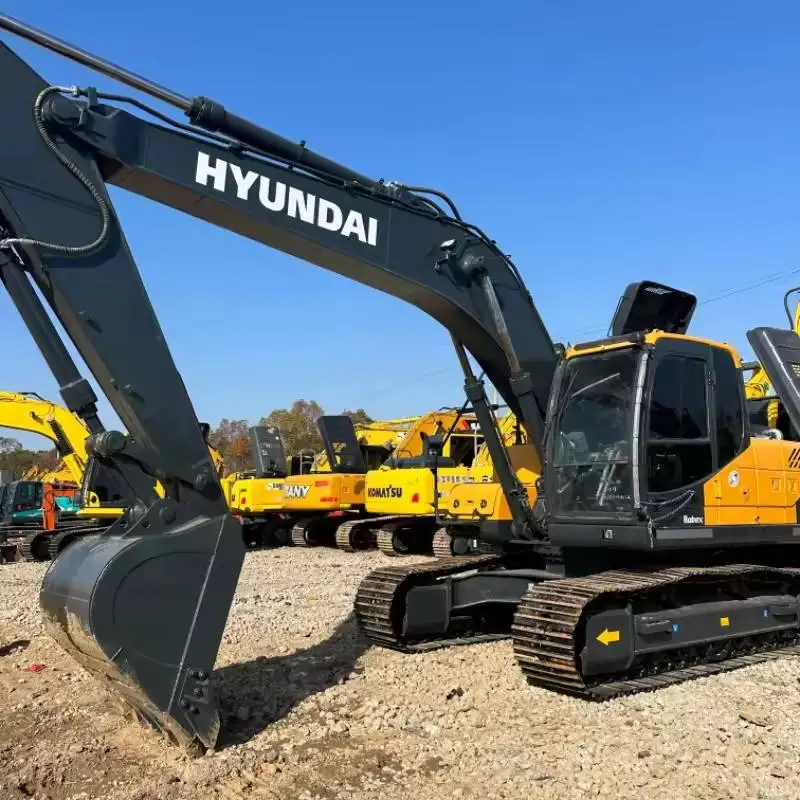 Korea подержанный экскаватор Hyundai 215VS тяжелый Большой 22 тонны 20 тонн для продажи