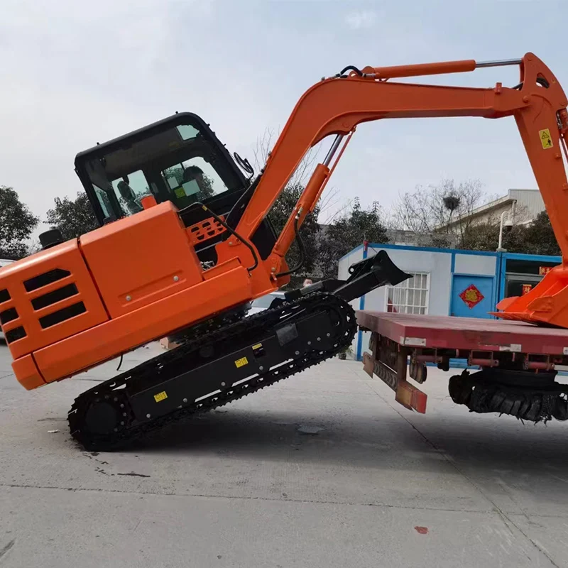 Free Shipping Chinese New 6 Ton Mini Excavator With Cheap Price Crawler Excavator