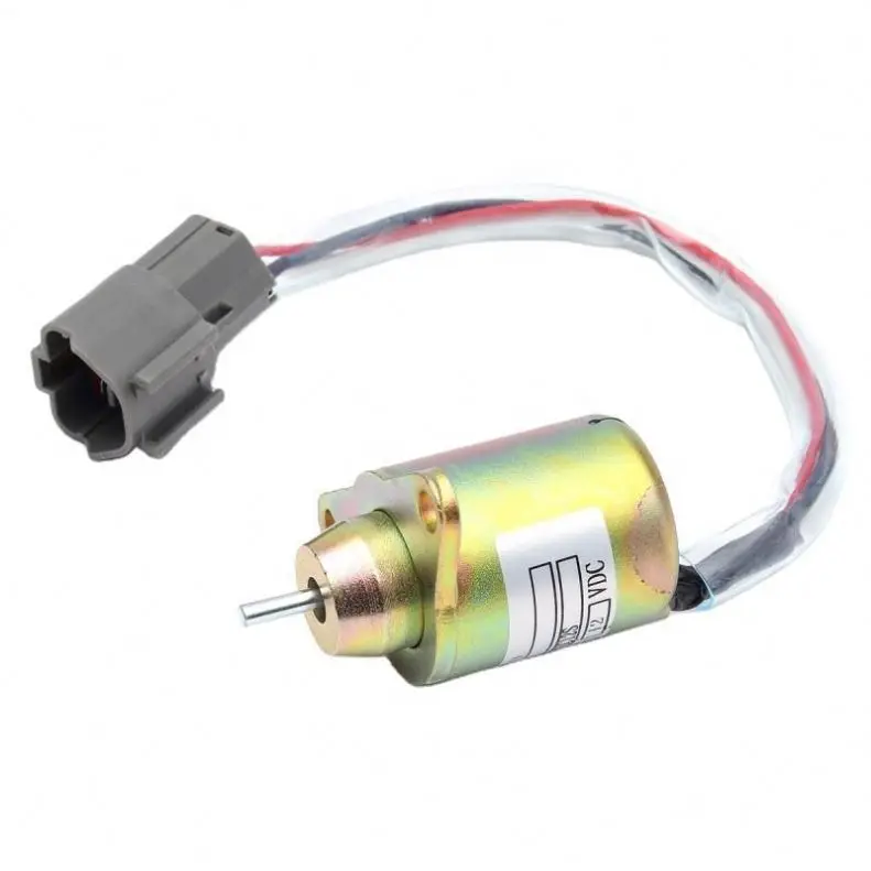 New Fuel Shutdown Shut Off 4Tnv98 4Tnv94 12V Hydraulic 119653 77 Stop Solenoid 119653- 77950 For Yanmar Engine Spare Parts