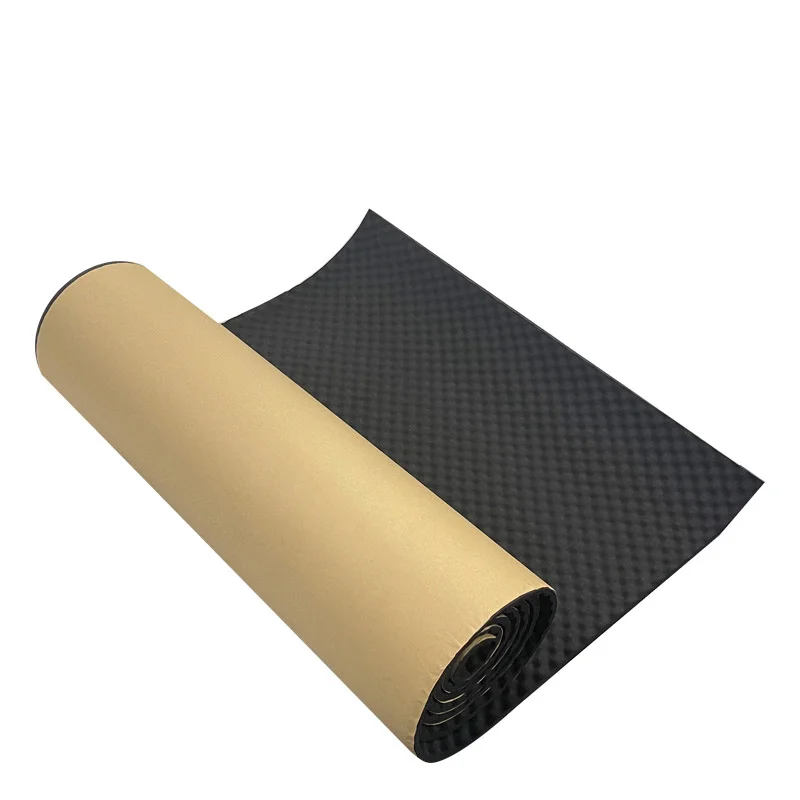 Customizing acoustic insulation foam roll fire retardant used in the roof  and trunk