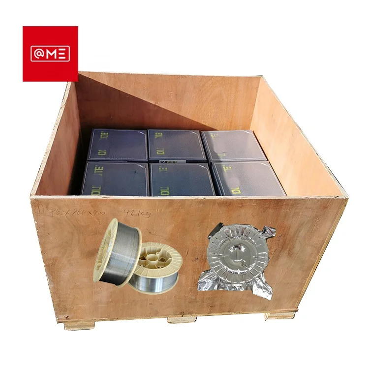 Squeeze roller hardfacing drum packing welding wire