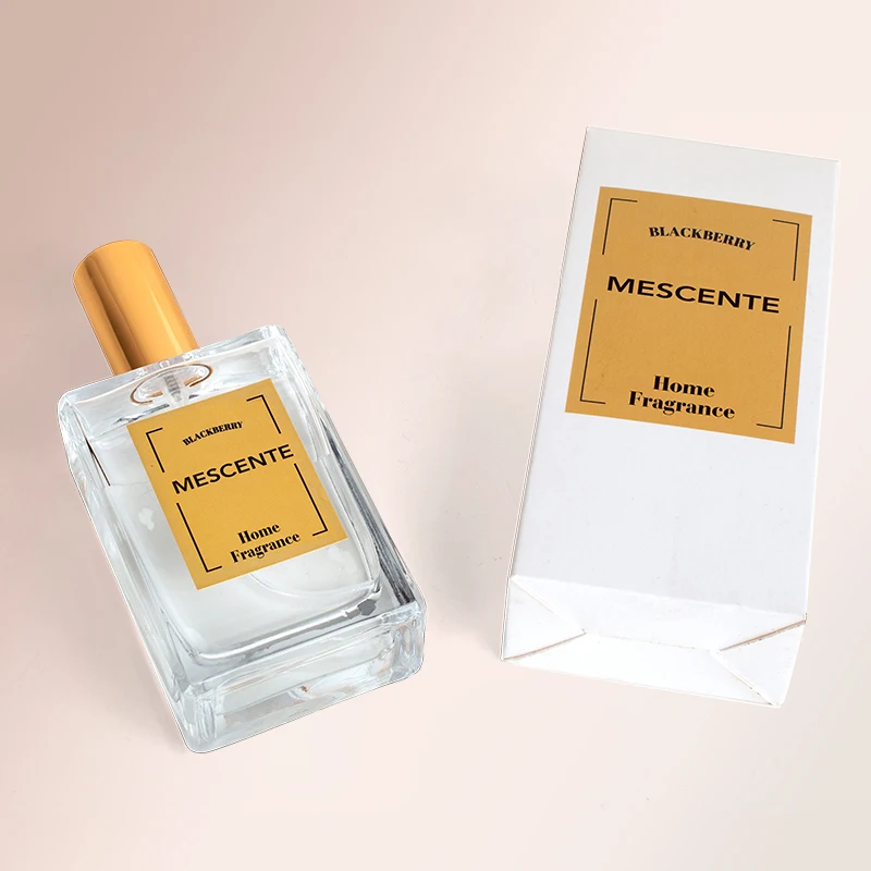 Mescente 100ml New style luxury air freshener scented mist room spray perfume for home fragrance diffuser