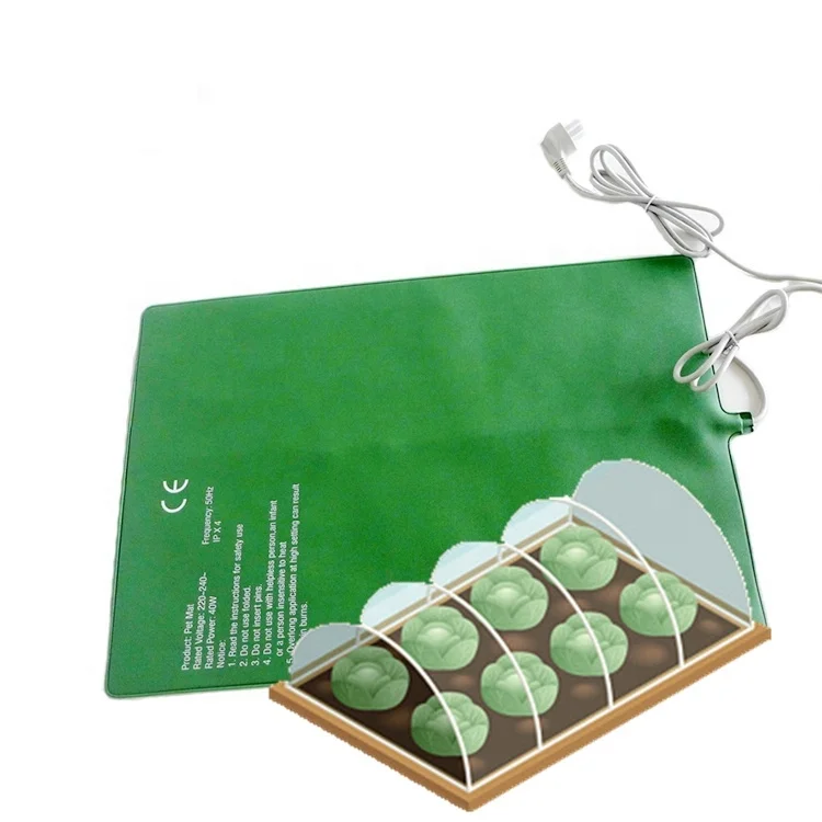 Customized Hydroponic Waterproof Durable Warm Germination Heat Mat For Indoor Home Gardening Seed Starter