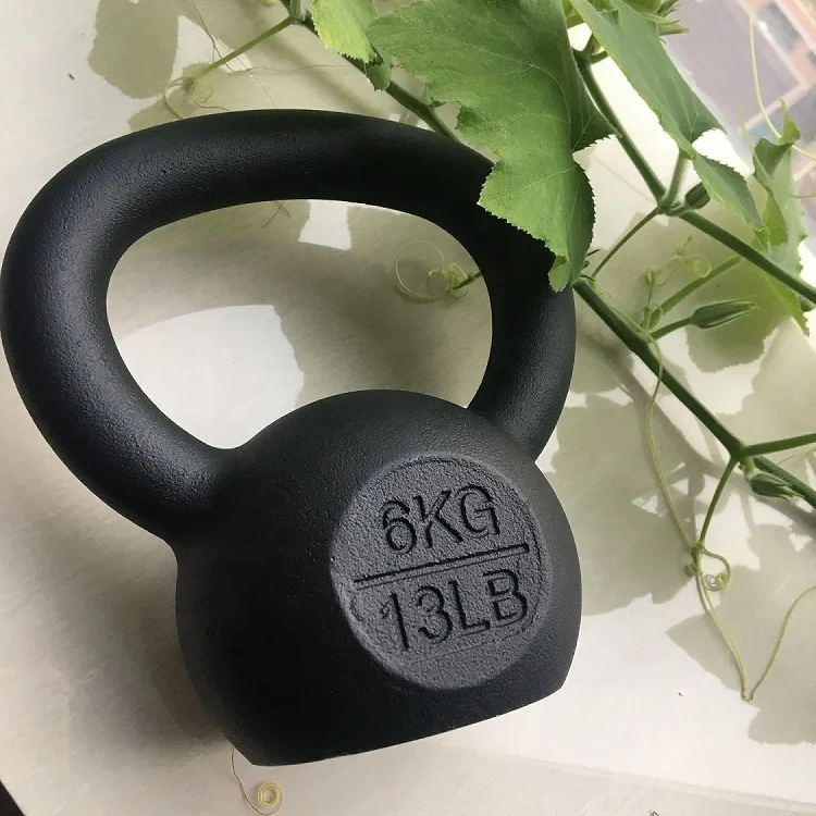 Твердый покрытие для соревнований Kettlebell с пользовательским логотипом для тренажерного зала фитнеса унисекс чугунные крестообразные тренировочные приседания для тренировок