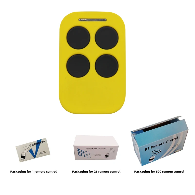 HORMANN дубликатор дистанционного управления гаражной дверью с фиксированным кодом копия фиксированного кода лицо к лицу 23 а 12 В 4 кнопки 868 МГц Автоматический