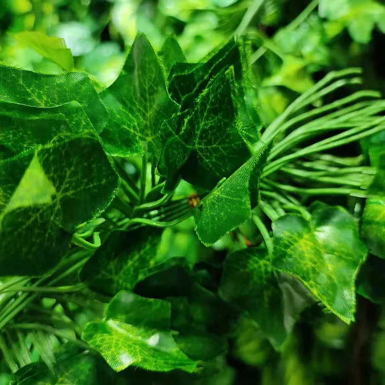 hot selling Artificial Ivy Garland Green Leaf Vines Grape Garland Cheap Hanging Plant Vine