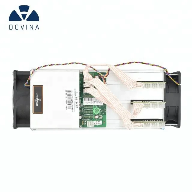 Bitcoin шахтера ASIC чип БТД горной машины 14TH/s Bitman Antminer S9 S9i с блоком питания