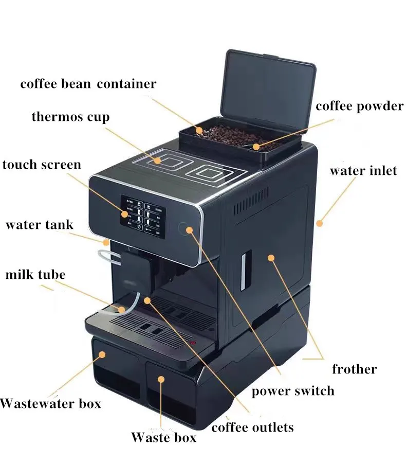 cafetera instant barista tools smart espresso coffee maker coffee machine