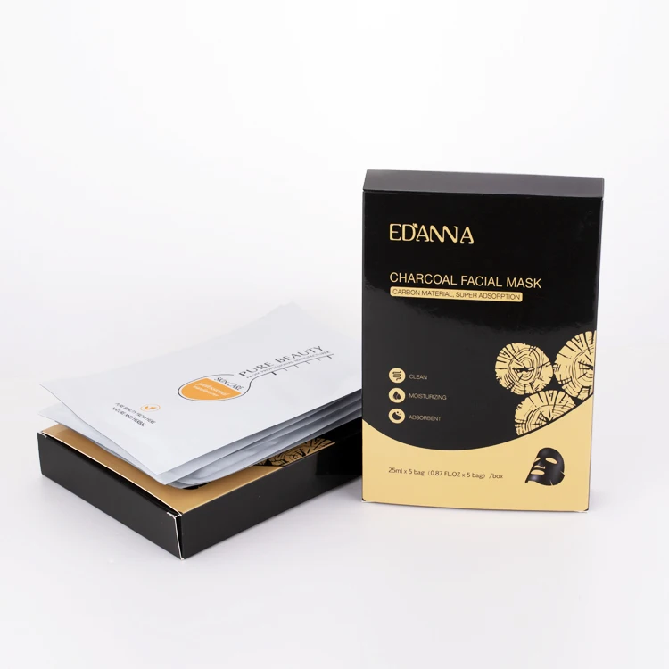 
Wholesale Private Label Organic Deep Cleaning Charcoal Facial Mask 