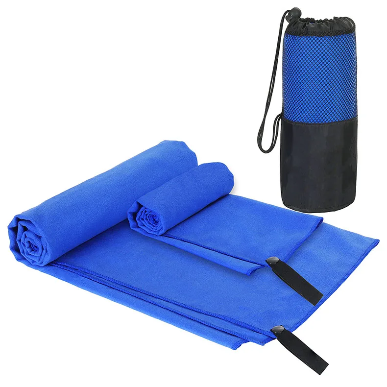 2-Pack Microfiber Factory Price Customized Quick Drying Breathable Gym Fitness Sports Towel