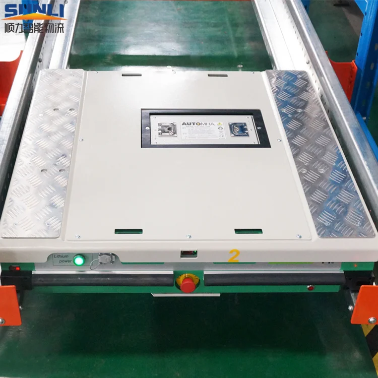 Cargo Carrier Sorting Excellent Flexibility Radio Shuttle System for Warehouse