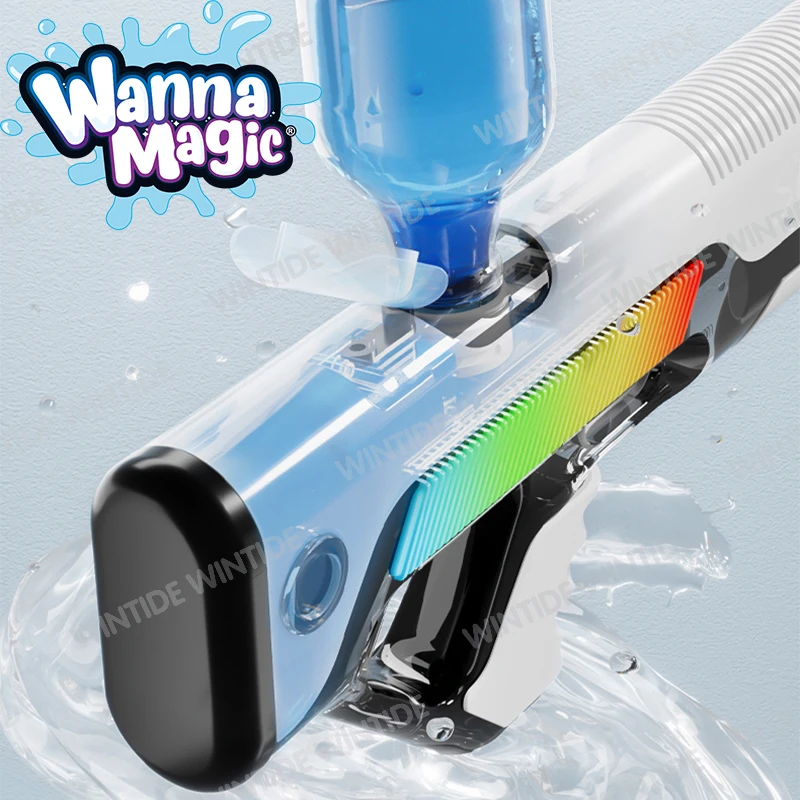 Electric Water Gun PC ABS Plastic Battery Powered Bullet-Sd Squirt Gun for Kids and Adults Made with PP toys gun