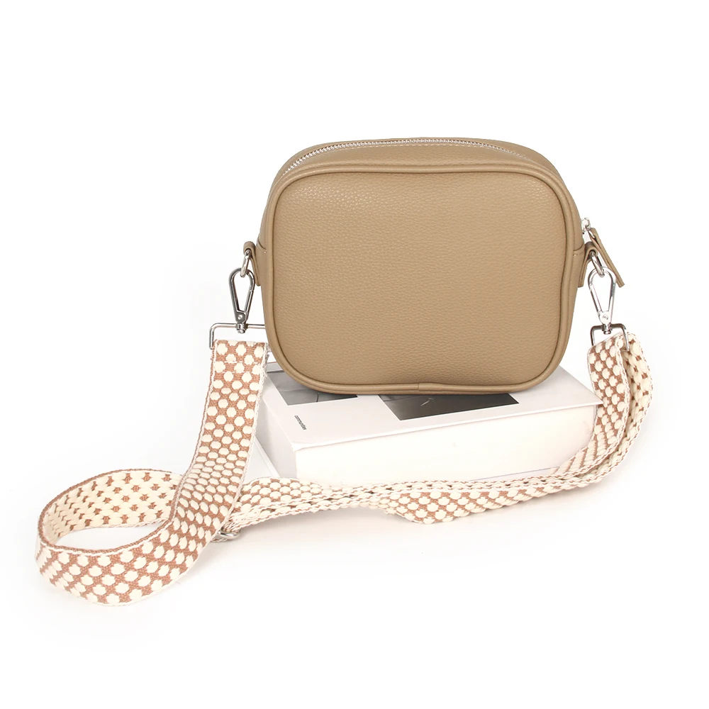 2024 new arrival Mocha color shoulder bag with chain women leather bags Cross body Bags for Women