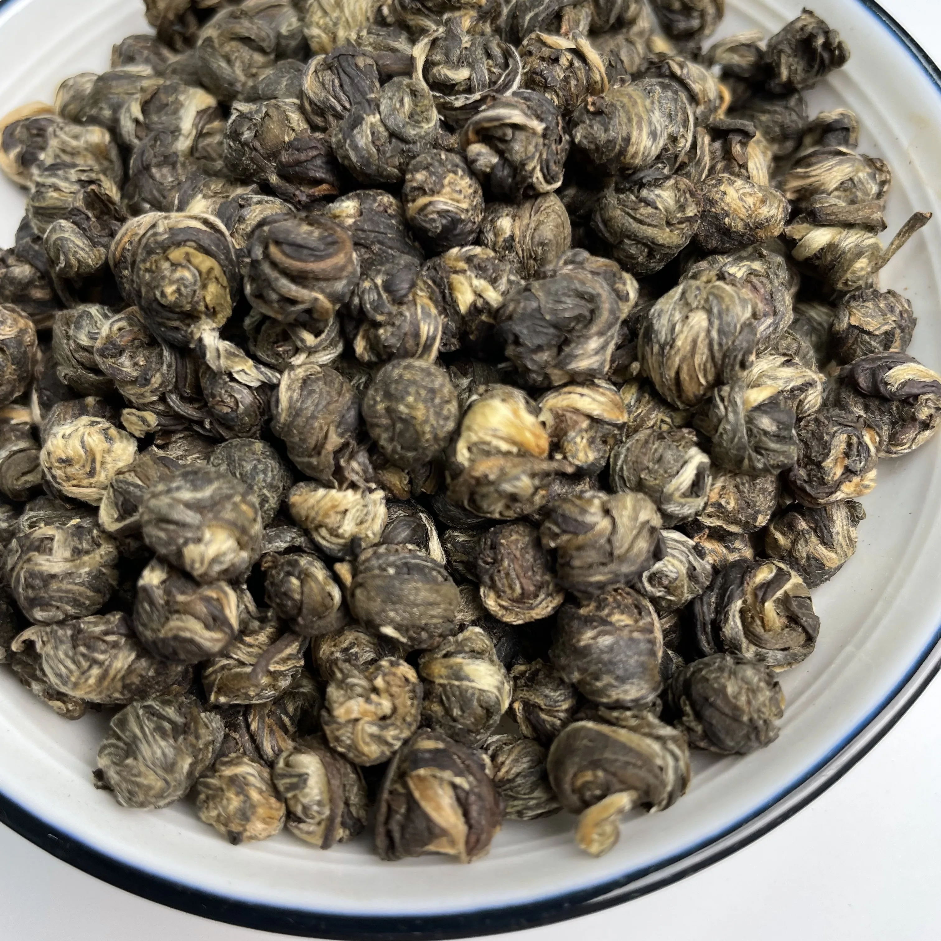 Best Green Tea Factory Price Jasmine Dragon Pearls Made in China High Quality Phoenix Eyes Fragrance Scented