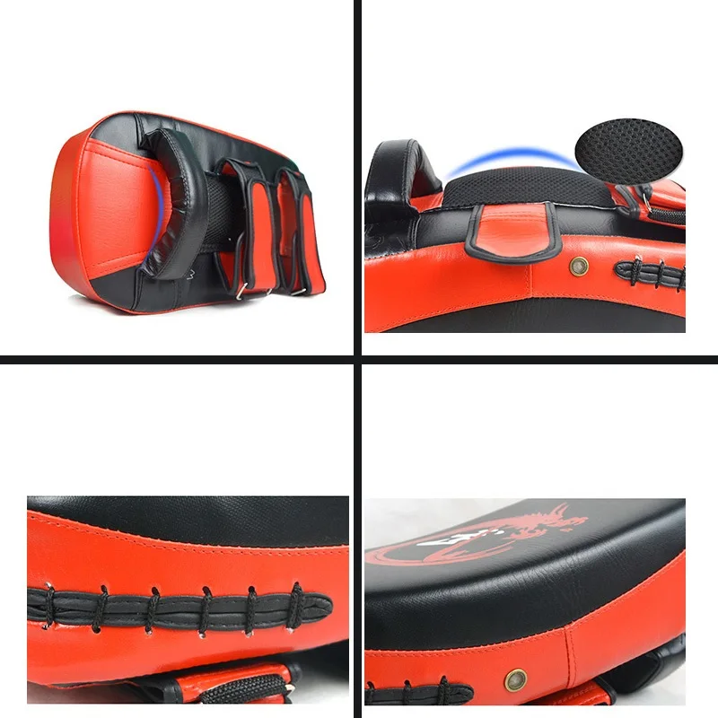 Leather Taekwondo Mma Boxing Kicking Punching Pad Training Gear /fighting/ Muay Thai Foot Target Dummy