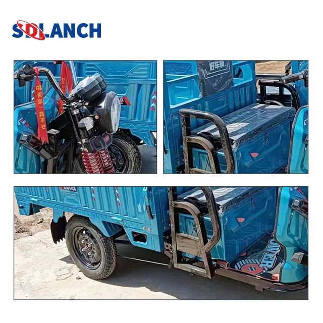 New Hot Sale Practical Tank Water Tricycle Tuk Tuk Three Wheel Motorcycle Electric Cargo Tricycle With Water Tank