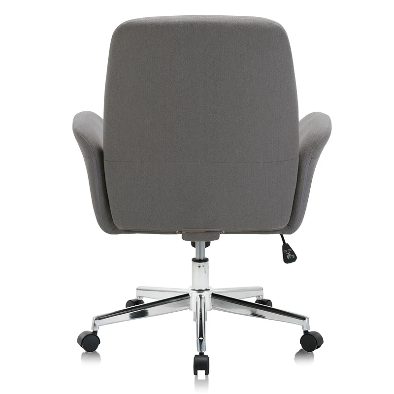 
Velvet Antique High Back Office Chair Armrest Replacement Home Chair 