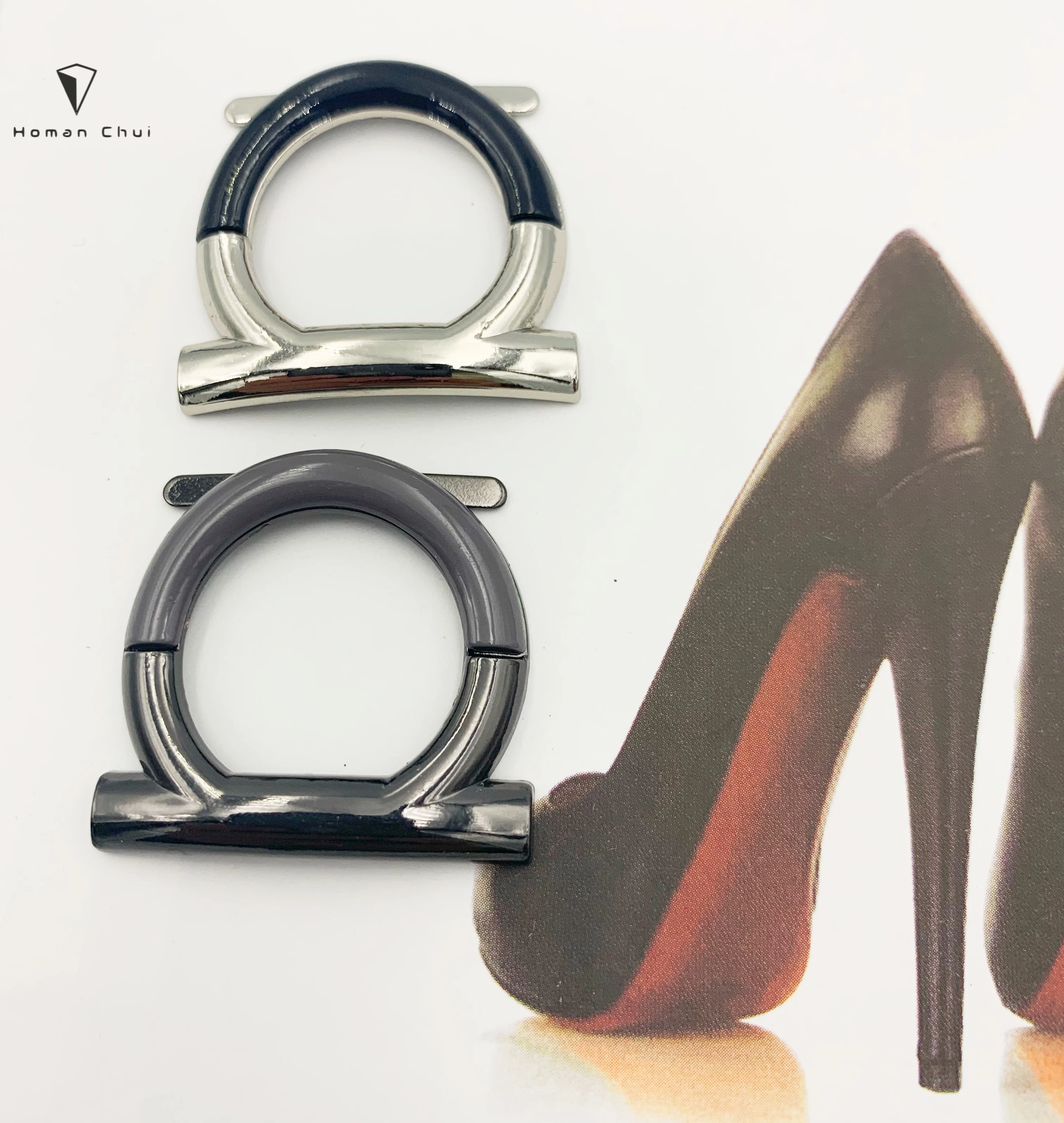 China supplier metal shoes buckle and accessories for ladies shoes