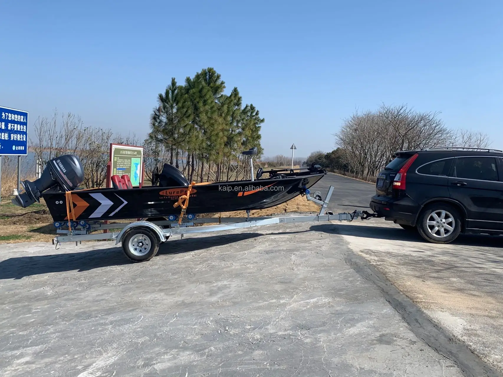 Hot Sale Pontoon Boat Fishing Speed Sport lure aluminum Yacht for Outdoor Activities Rotomolding manufacturer fishing boat