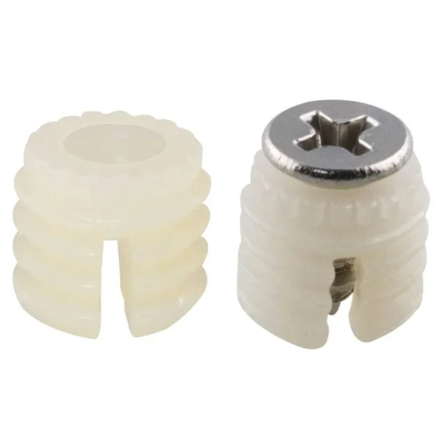 Plastic Hinge Dowel Inserts spreading dowel