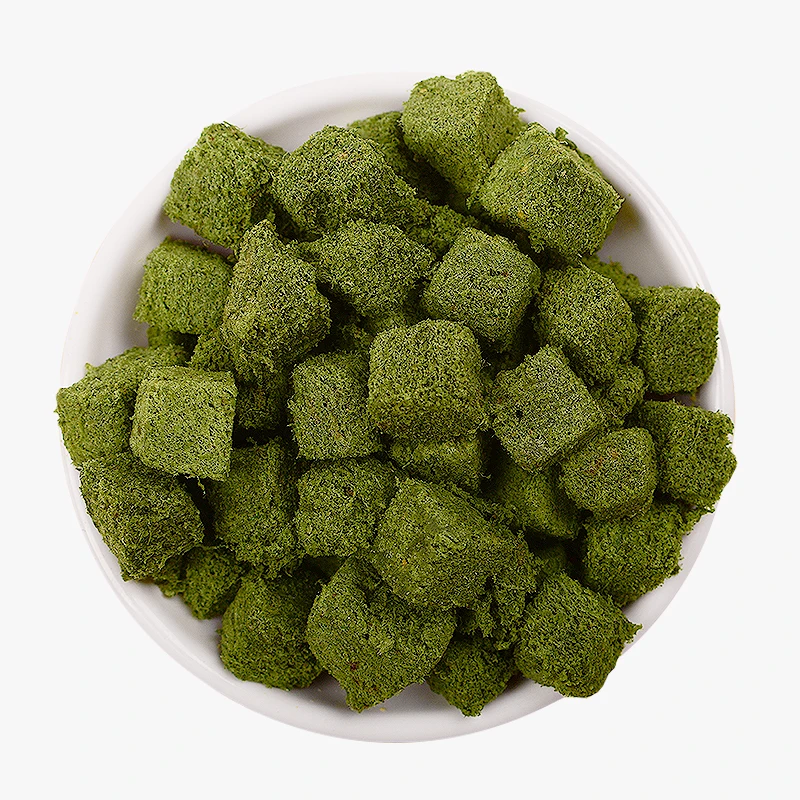 Fast Lock Fresh Retain Various Nutrients Freeze-Dried Beef Chicken Duck Egg Yolk Pet Treat Cat Dog Snack Chicken Flavor