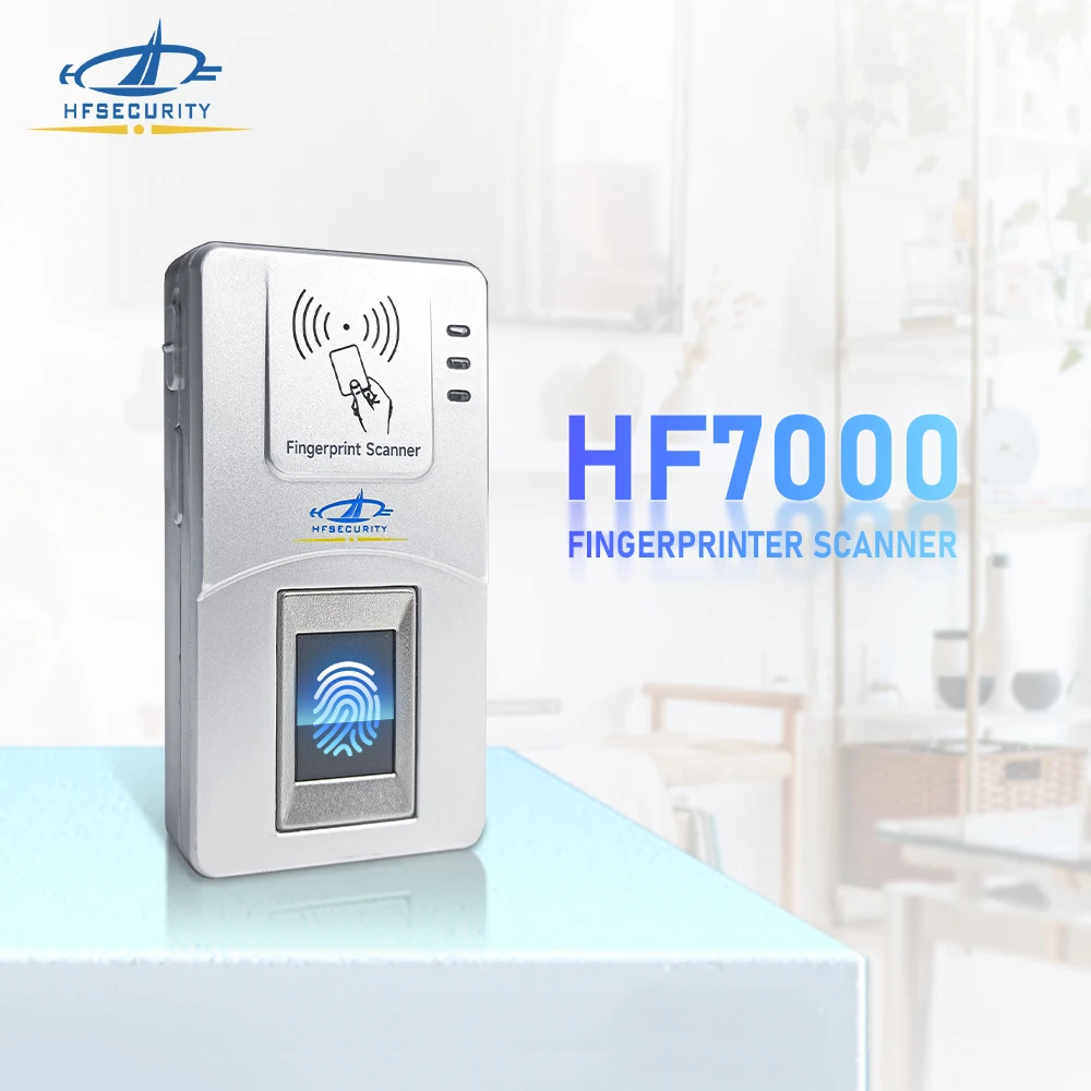 HFSecurity емкостный сканер отпечатков пальцев биометрический usb с кардридером
