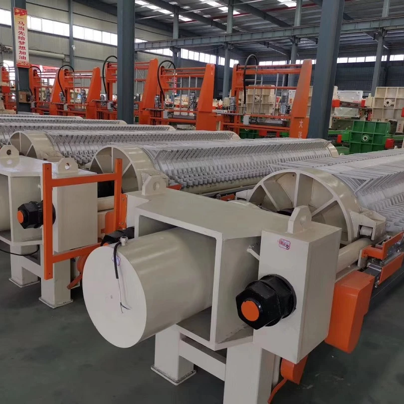 CE Certified Ceramic Kaolin Clay Filter Press Automatic PLC Control