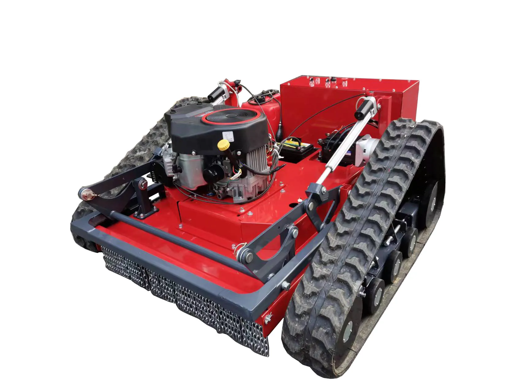 portable lawn mower gasoline robot mower remote control lawn mower