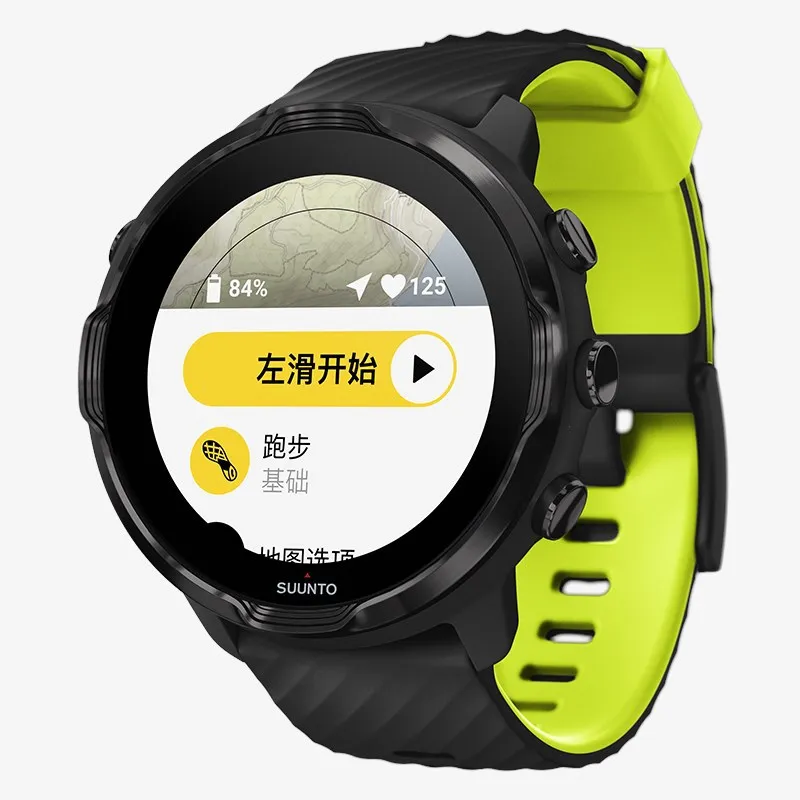 RiverRock silicone watch band strap for Suunto spartan watch band 7, 9, spartan sport, sport wrist HR/Baro 2021 smart watch 24mm