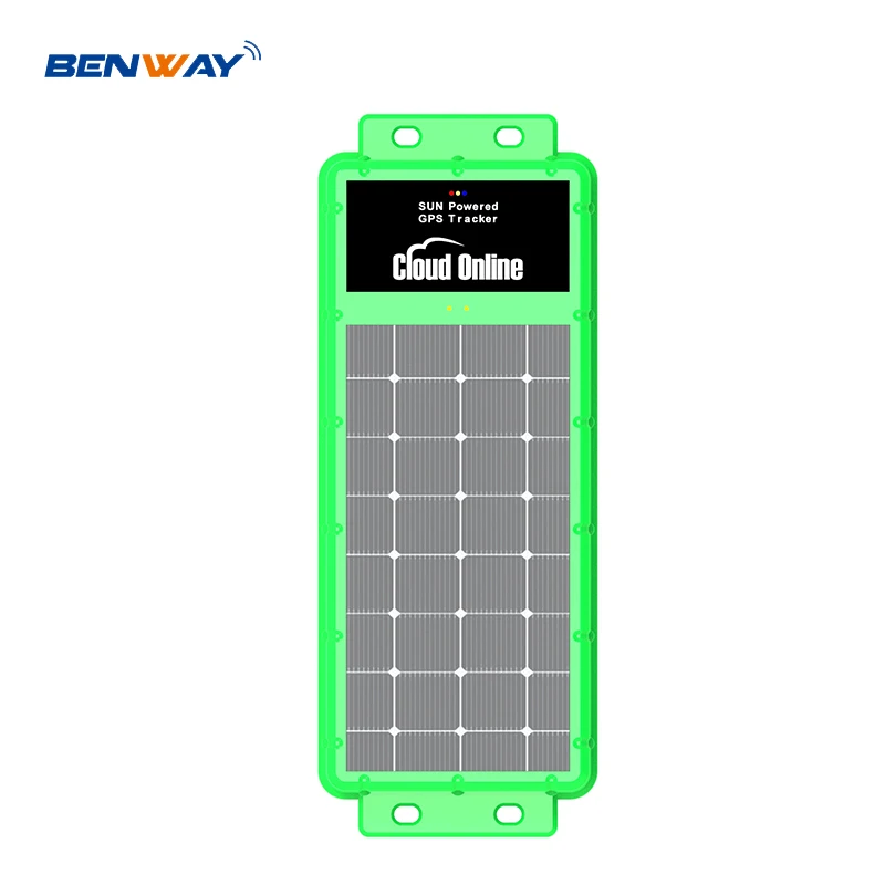 4G LTE Waterproof GPS Tracker Solar Device Solar Charging With 20000mAh Battery For Ships, Boats,Vehicles