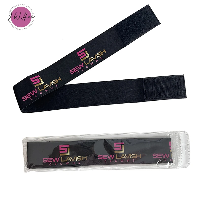 Custom High Quality Spandex Edge Melted Band For Wig 4CM Elastic Wig Band