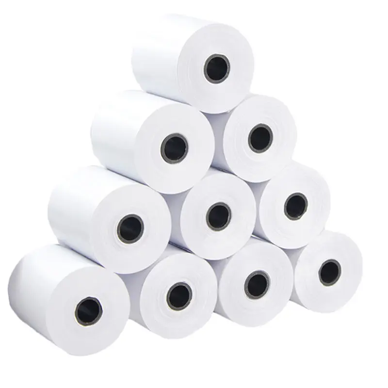 Cheap Wholesale prices 57x30mm 57x40mm 57x50mm 80x80mm 80x70mm cash register thermal paper rolls