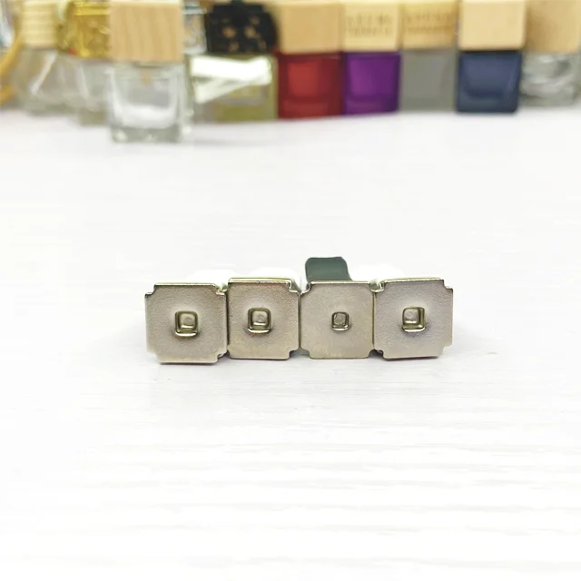 In Stock Glass Air Freshener Container Freshener Metal Ac Accessories Nos Diffuser Car Bottles With Vent Clip