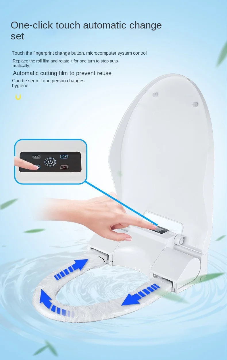 Лидер продаж, недорогие пользовательские водонепроницаемые пластиковые чехлы для сидений унитаза с подогревом, одноразовые