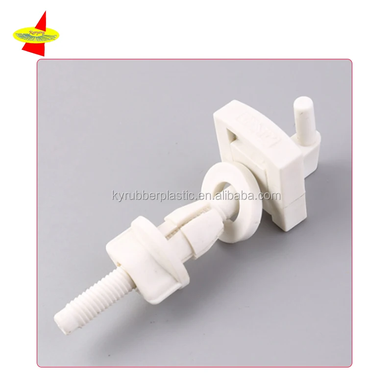 Custom Making Toilet Seat Cover Plastic Parts, Injection Molded Plastic Toilet Lid Accessory, OEM Closestool Plastic Element