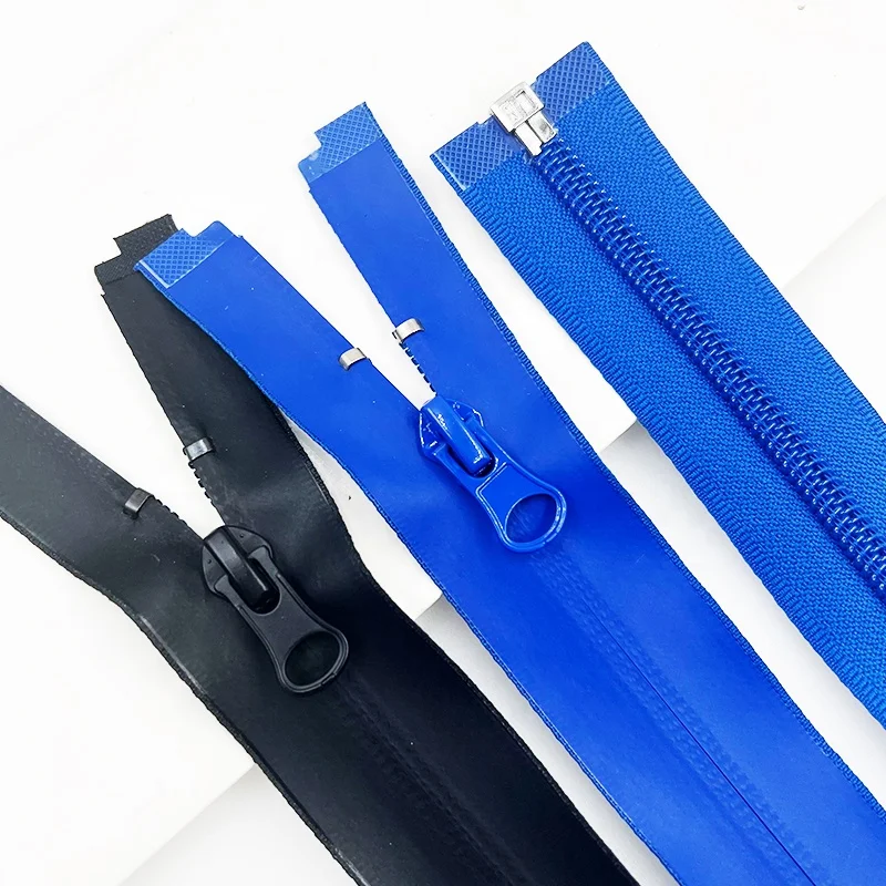 Wholesale Water Proof Zipper Tpu Film Water Resistant Zipper For Trouser Clothing Waterproof Zips Watertight Nylon Zipper