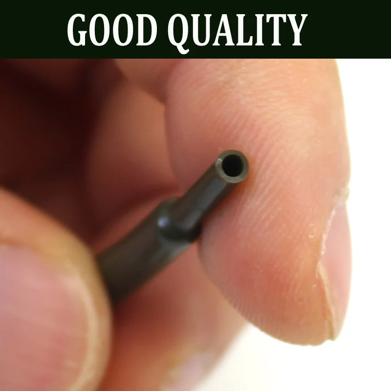 Carp Fishing Accessories Anti Tangle Sleeves Line Aligner Tube for Carp Fishing Rig Hair Ronnie Rig Terminal Tackle