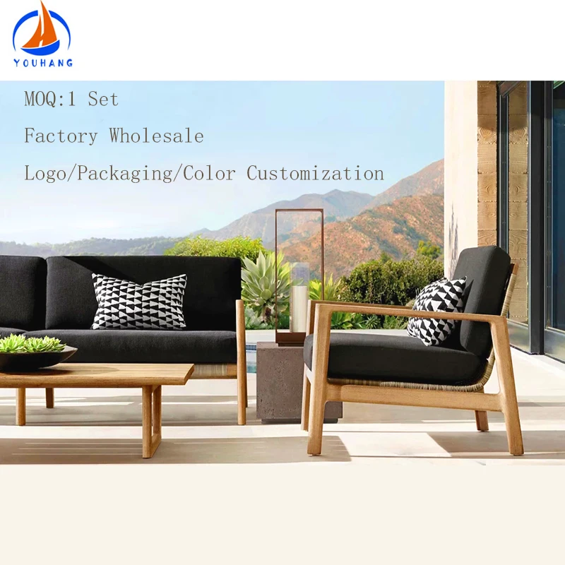 All-weather luxury rattan furniture mexico outdoor terrace sofa set grey pe rattan patio sofa brown