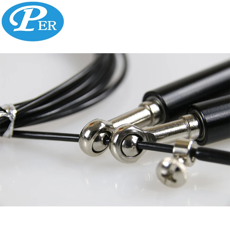 Fitness sports training high speed jump wire rope adjustable skipping rope