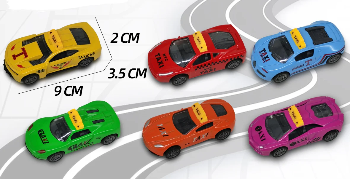 1:60 Police Alloy Car Taxi customization gift enterprise logo customization diecast model car Die Cast Car For Boys