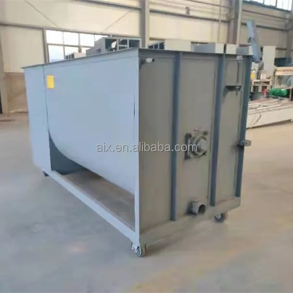 Commercial ribbon blender mushroom material mixer with water pipe